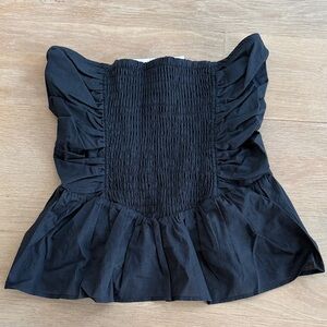 Universal Thread Black Strapless Top XS